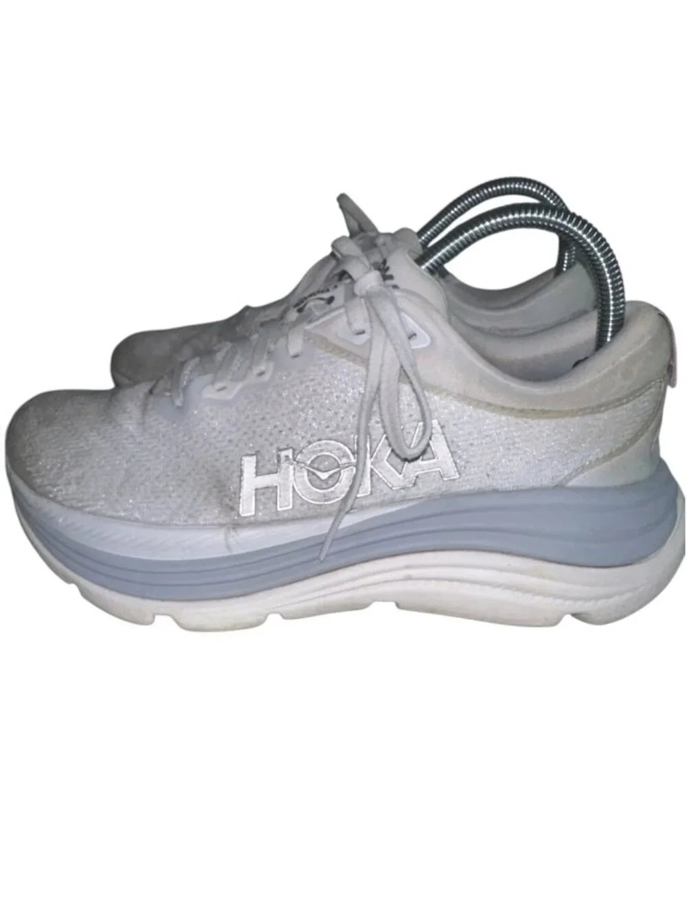 Hoka Gaviota 5 Women's Size 8 B Sea Ice/Pink Twilight Running Shoes Sports